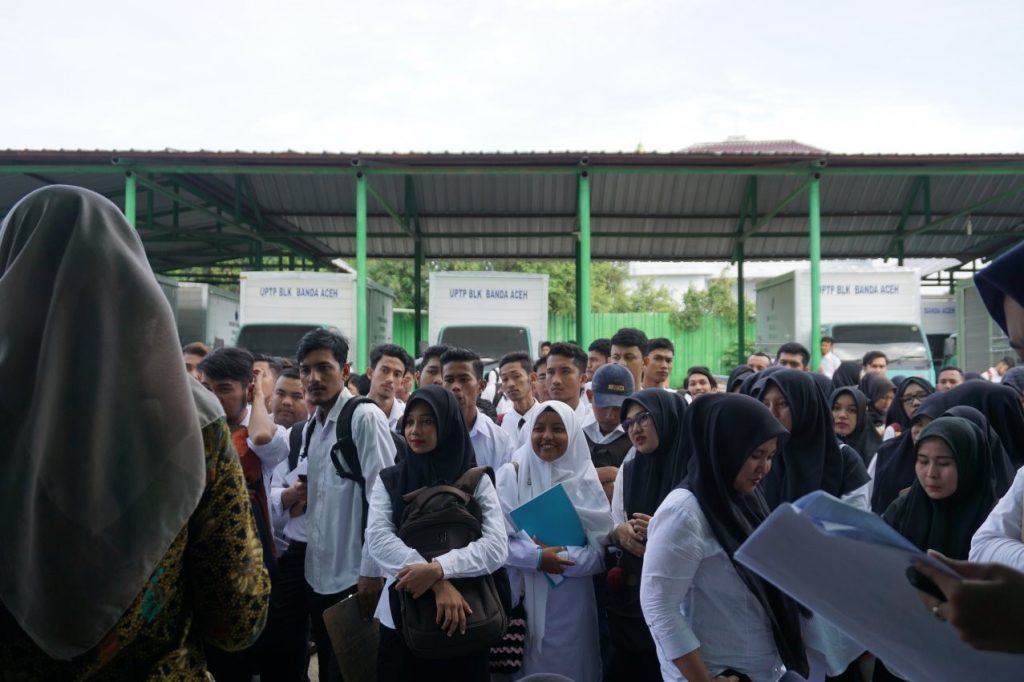 600 Lebih Calon Peserta mengikuti Test Pelatihan Tahap IV