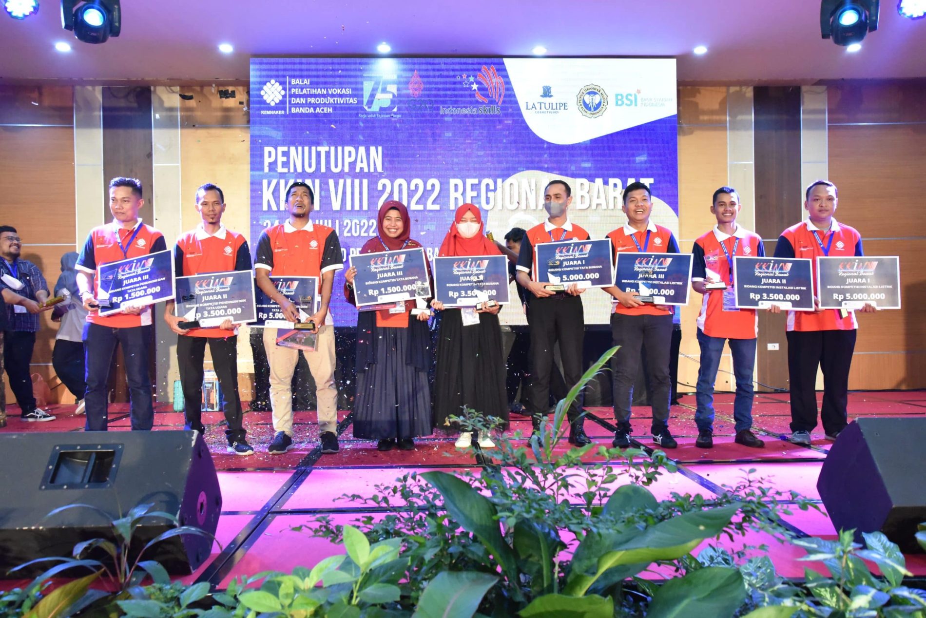 Para Juara KKIN VIII Regional Wilayah Barat Siap Berkompetisi Pada KKIN VIII Tingkat Nasional